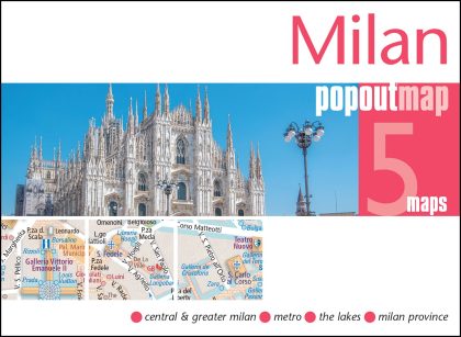 Milan Popout Map